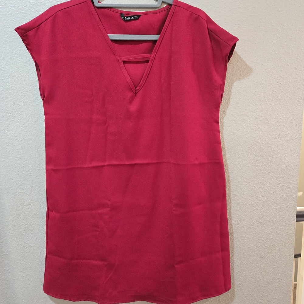 Shein Women's Red Mini Dress